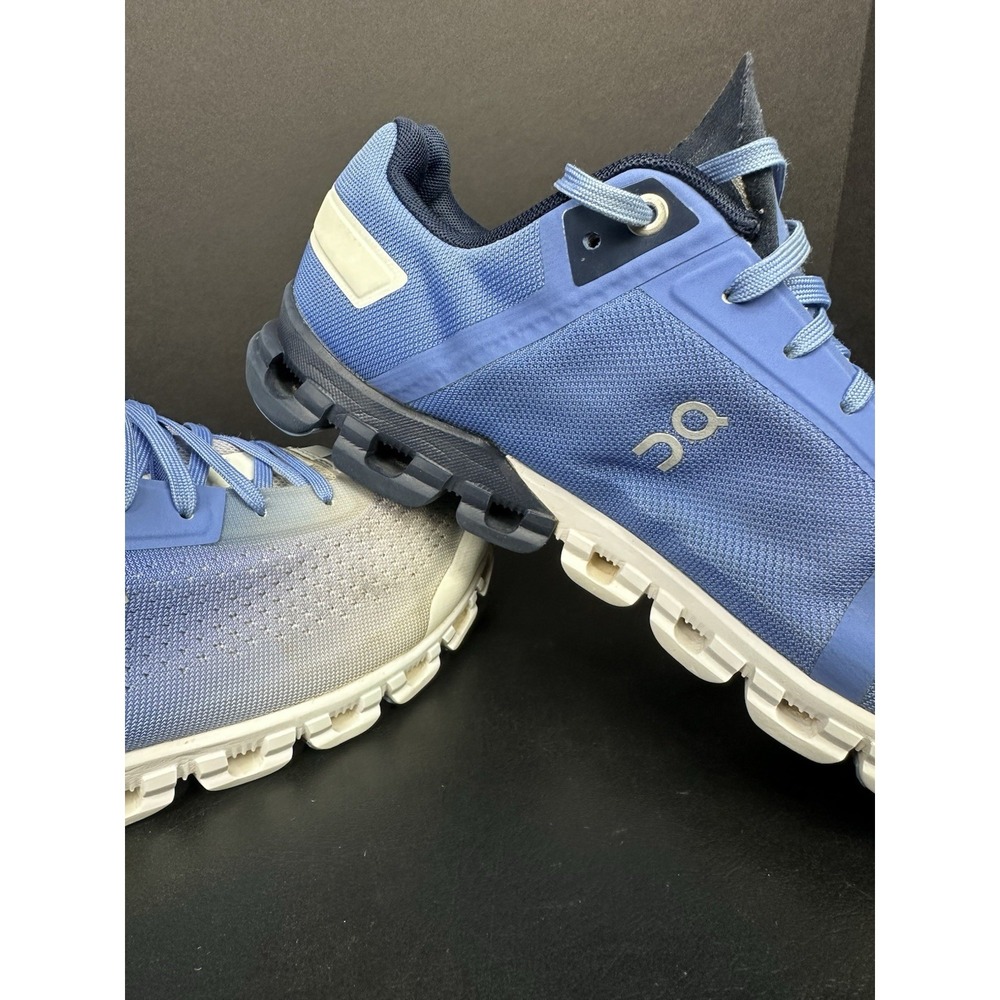 On Cloudflow Marina White Women's Lightweight Mesh Low Top Running Sneaker Sz 10 - Picture 4 of 10